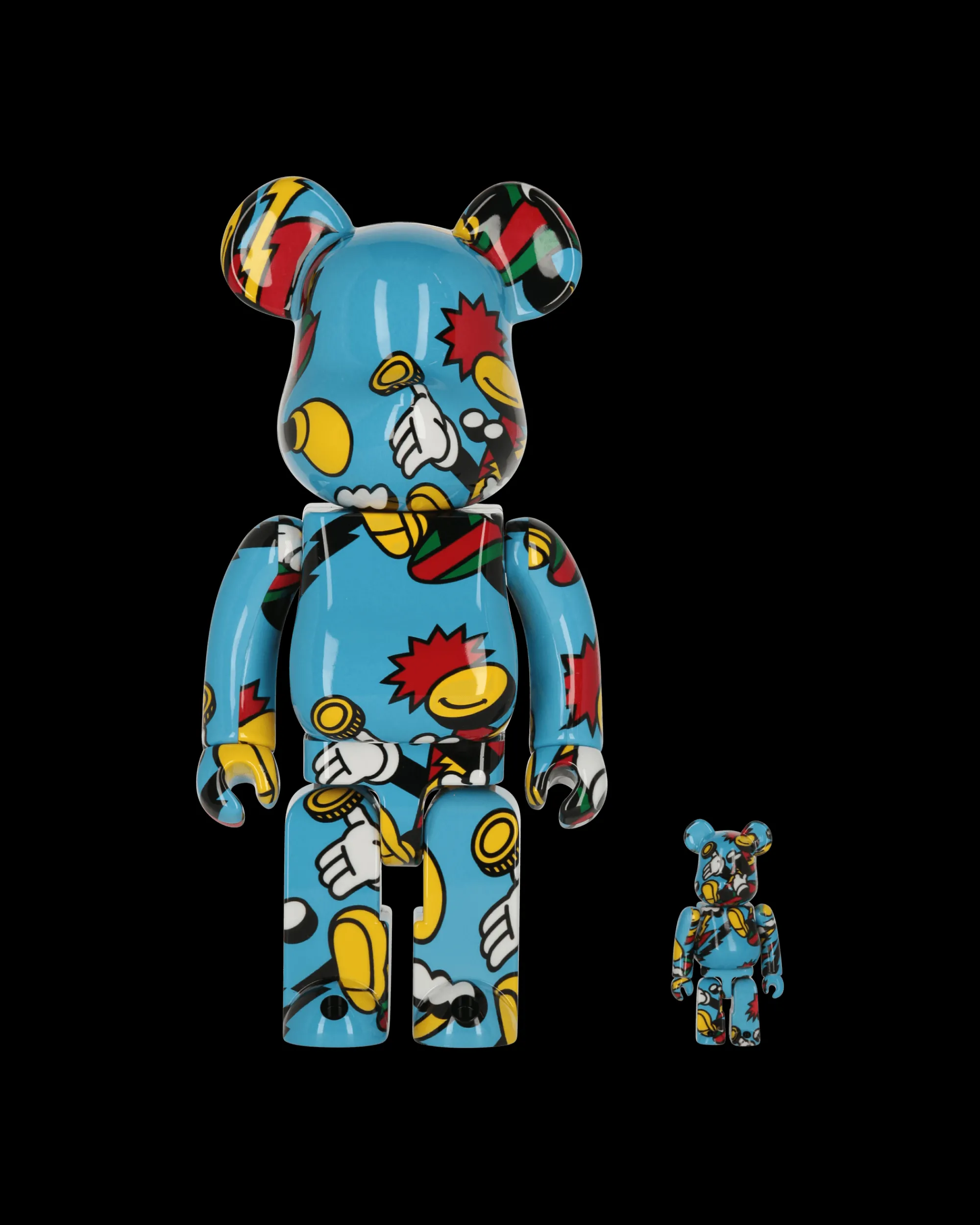 Medicom Home^100% + 400% Grafflex Be@rbrick Multicolor