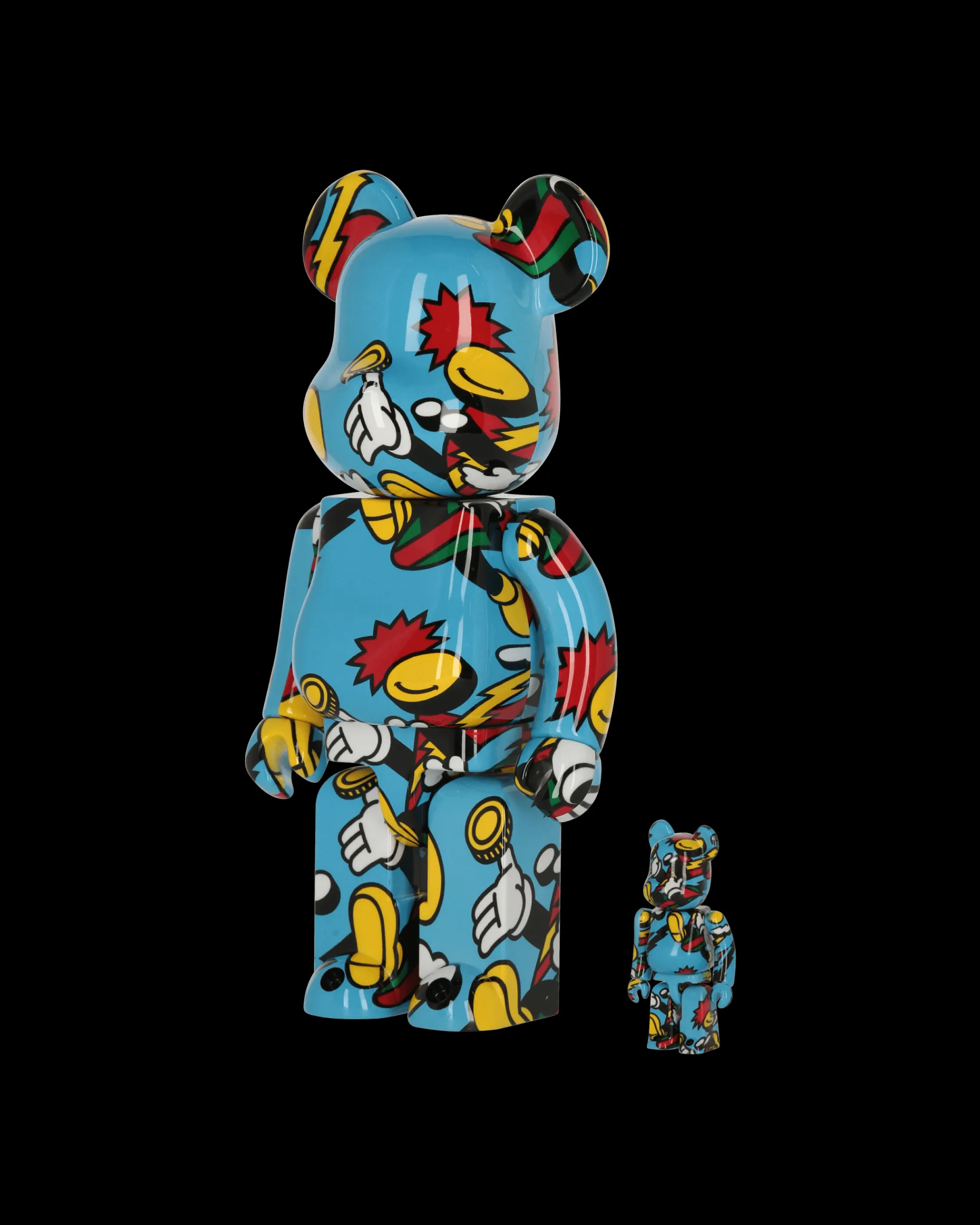 Medicom Home^100% + 400% Grafflex Be@rbrick Multicolor
