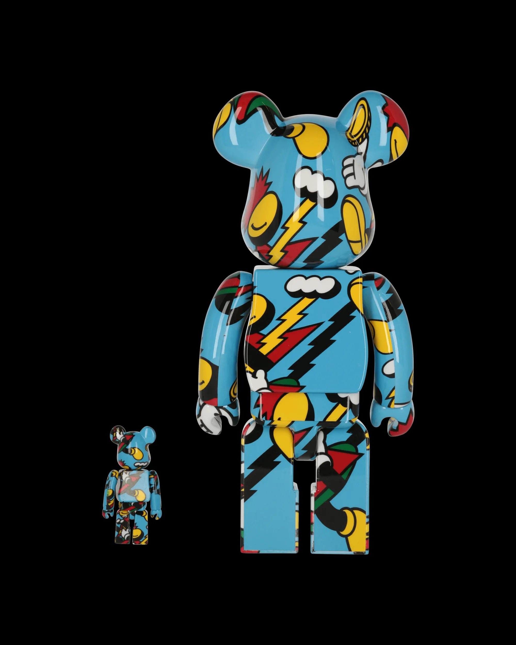 Medicom Home^100% + 400% Grafflex Be@rbrick Multicolor