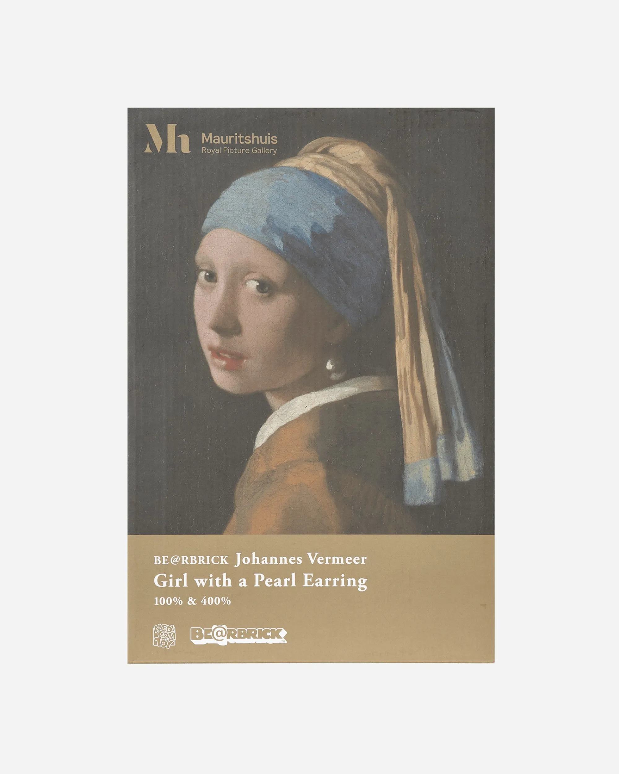 Medicom Home^100% + 400% Johanned Vermeer Be@rbrick Multicolor