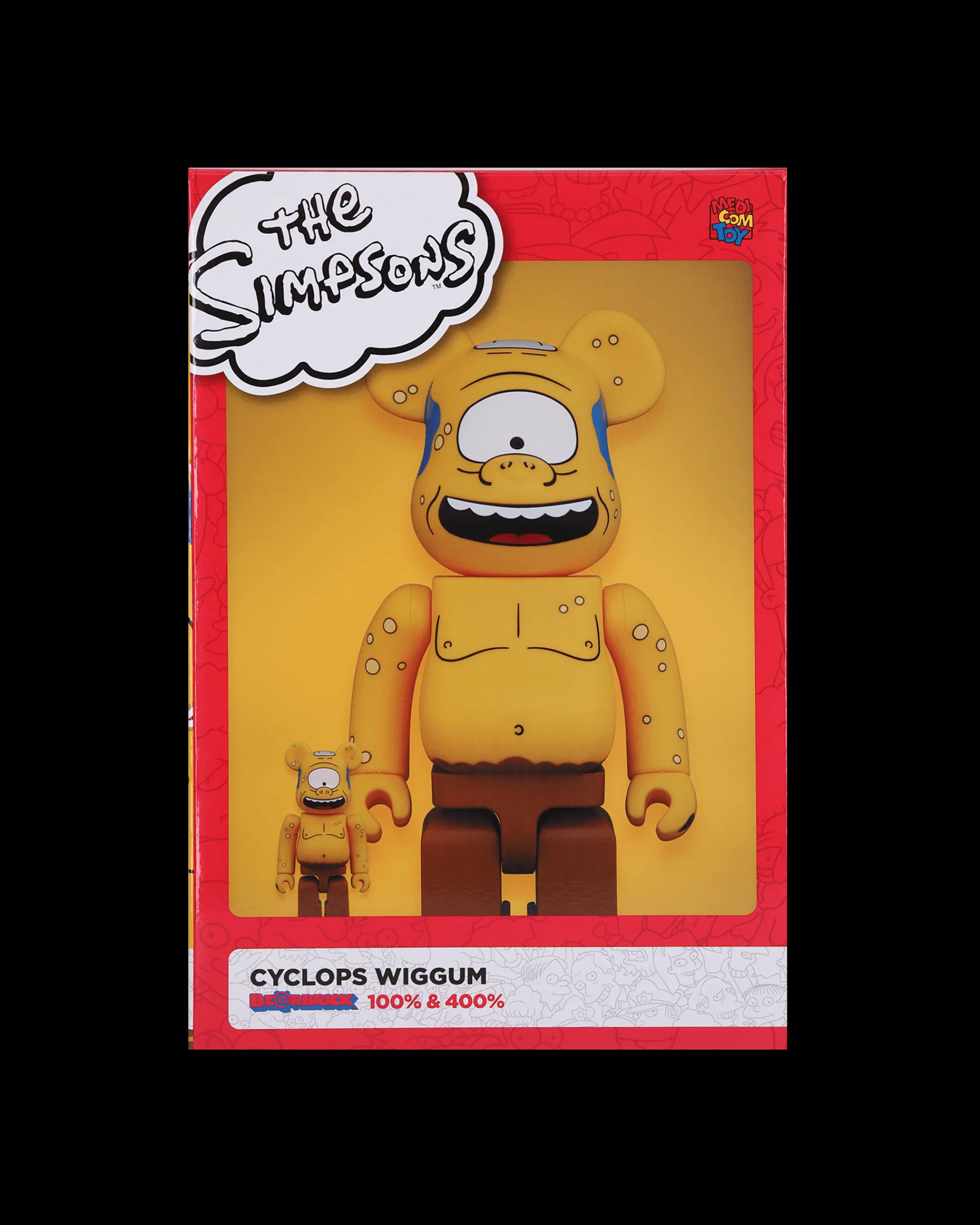 Medicom Home^100% + 400% Simpsons Cyclops Be@rbrick Multicolor