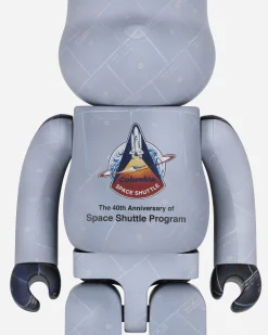 Medicom Home^100% + 400% Space Shuttle Be@rbrick Multicolor