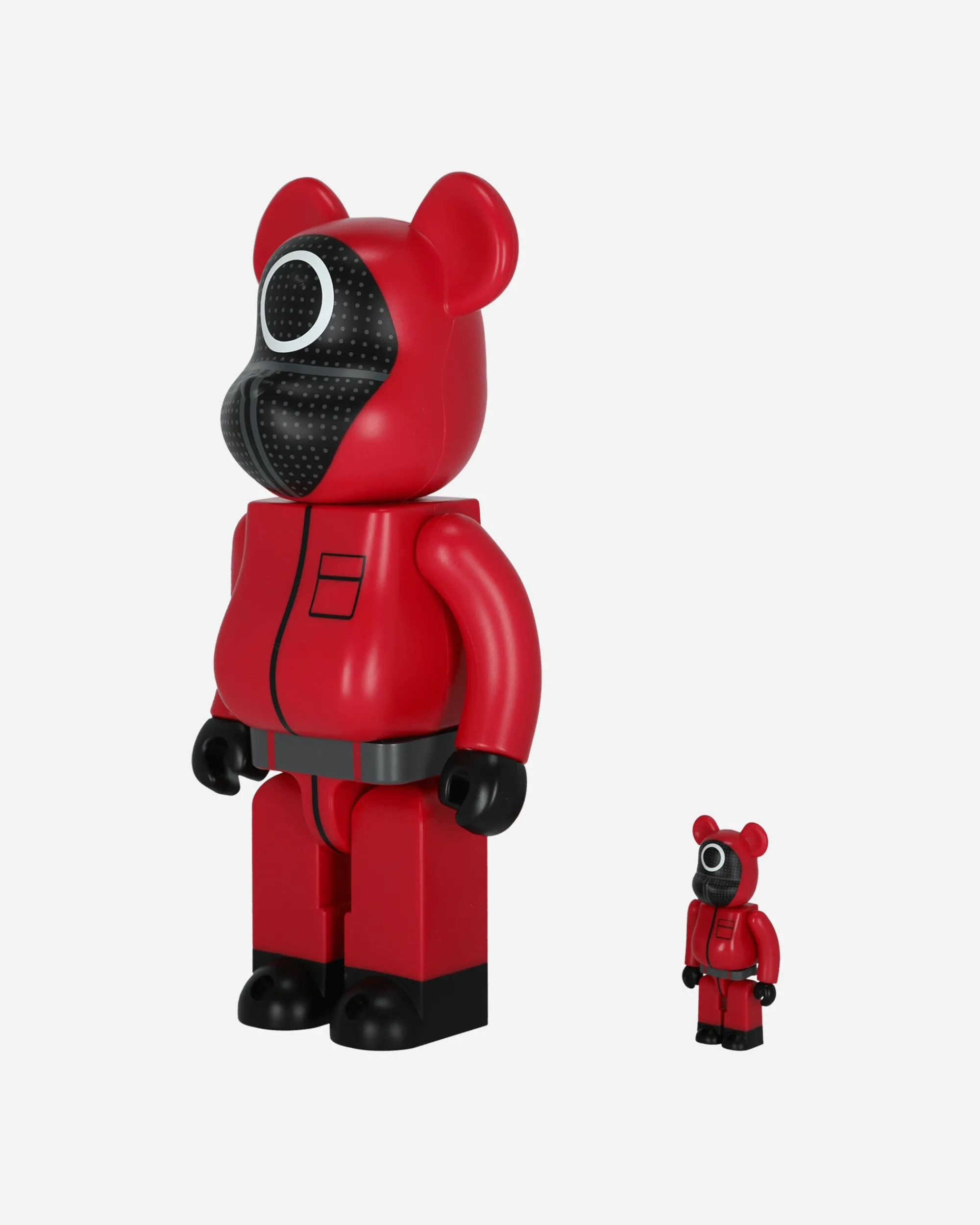 Medicom Home^100% + 400% Squid Game Guard Circle Be@rbrick Multicolor
