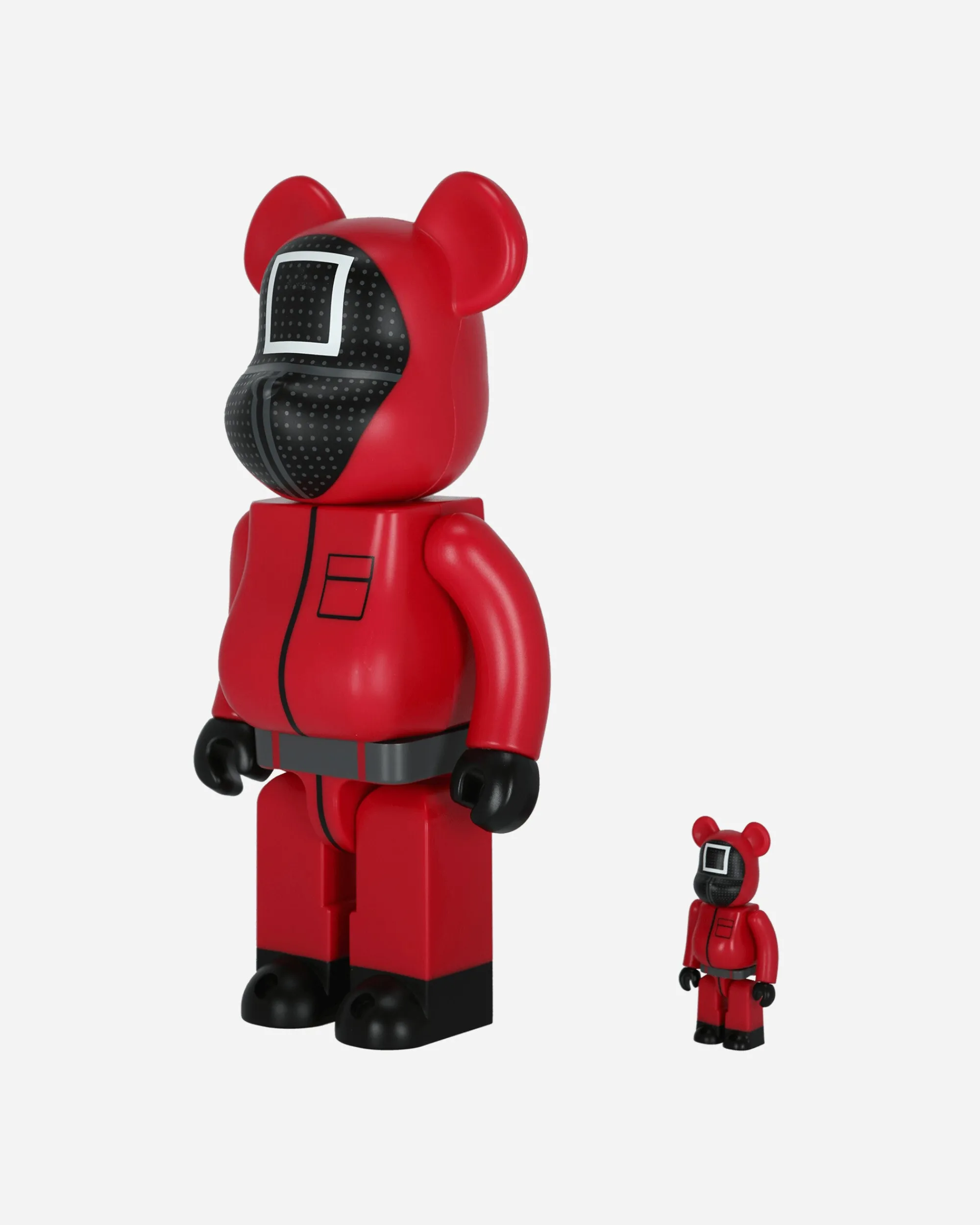 Medicom Home^100% + 400% Squid Game Guard Square Be@rbrick Multicolor