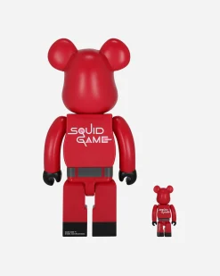 Medicom Home^100% + 400% Squid Game Guard Square Be@rbrick Multicolor