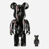 Medicom Home^100%+400% Andy Warhol X The Rolling Stones Sticky Fingers Be@rbrick Multicolor