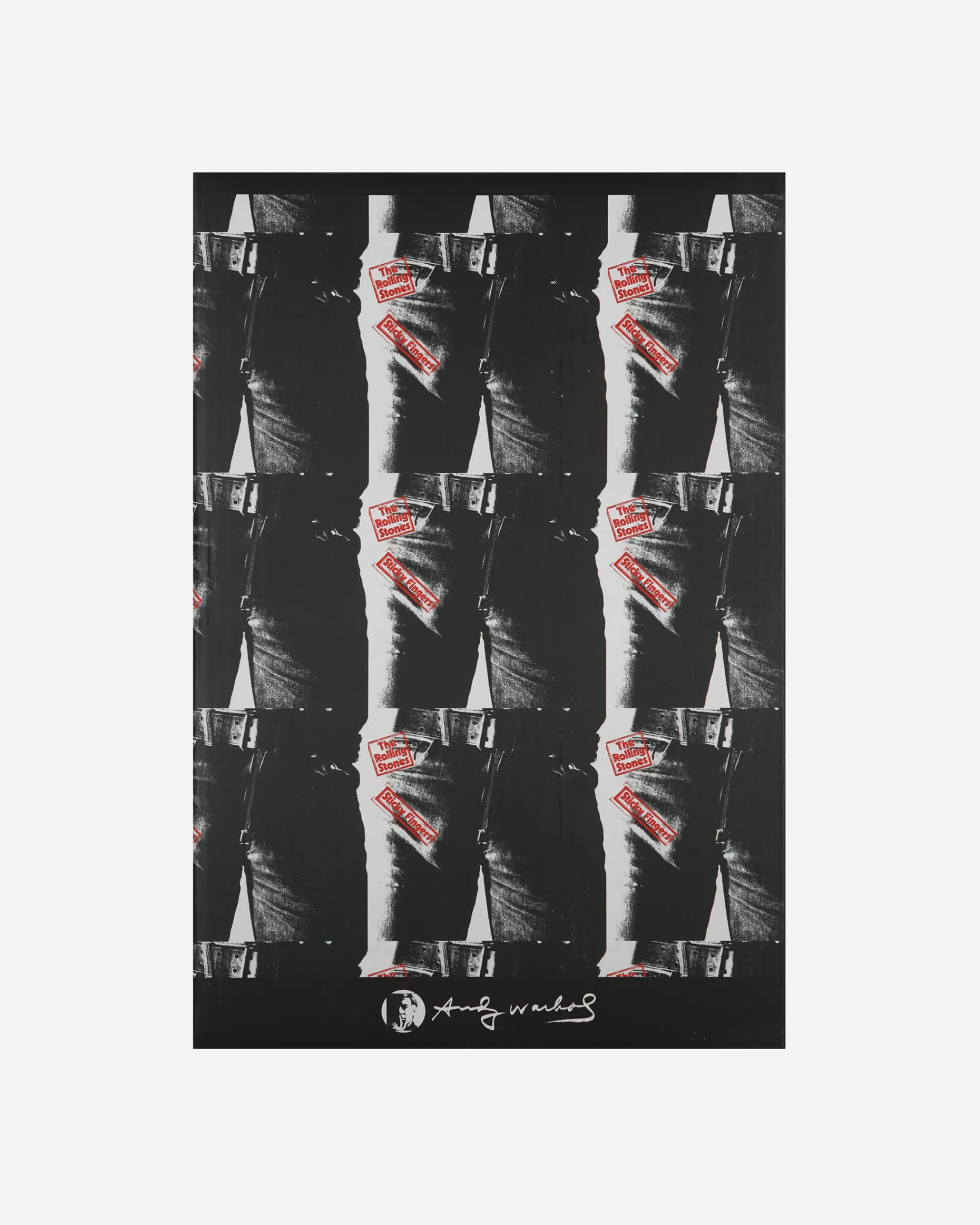 Medicom Home^100%+400% Andy Warhol X The Rolling Stones Sticky Fingers Be@rbrick Multicolor