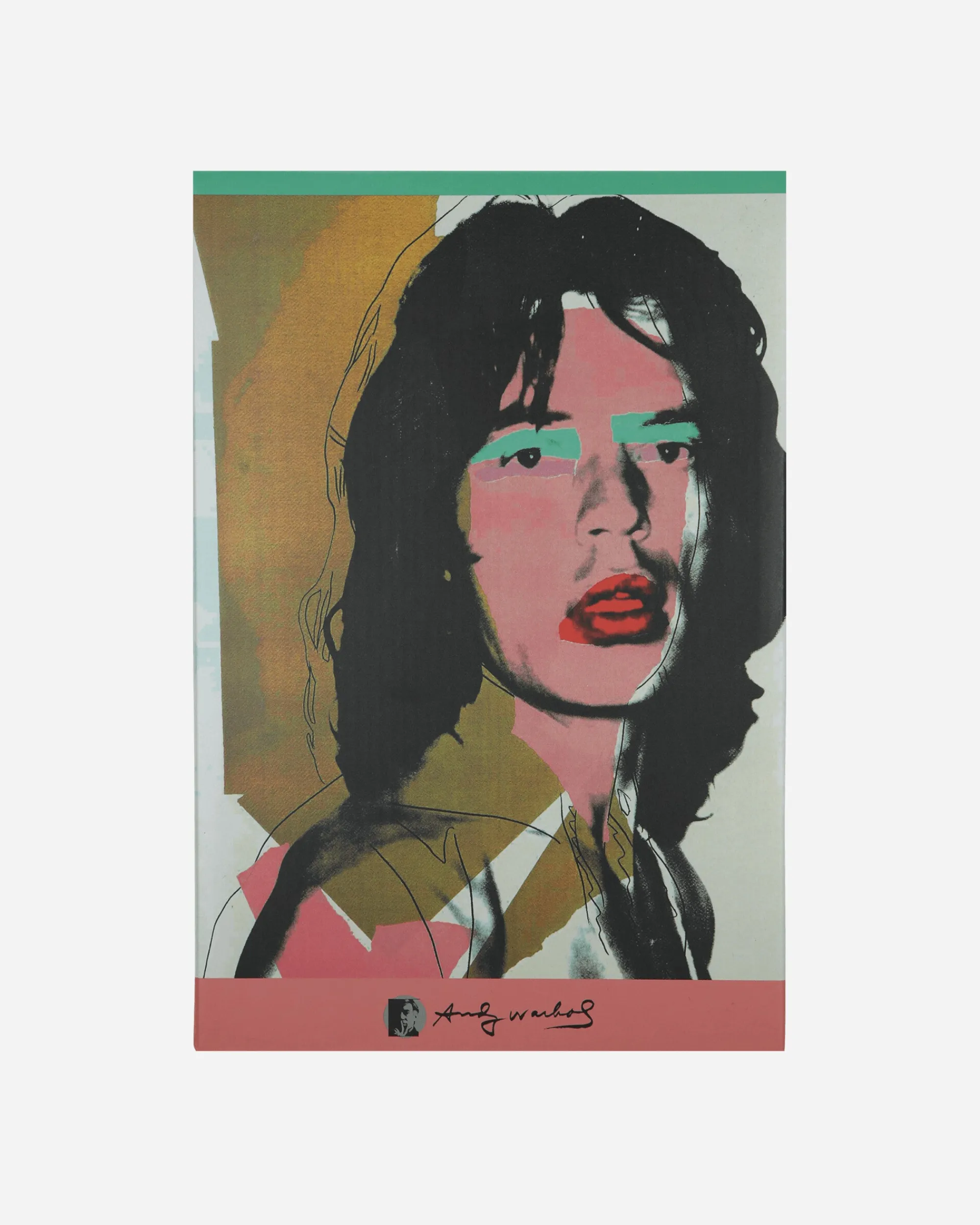 Medicom Home^100%+400% Andy Warhold Mick Jagger Multicolor Be@rbrick Multicolor