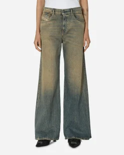 Diesel Pants^1978 D-Akemi Bootcut Flared Jeans Medium Blue