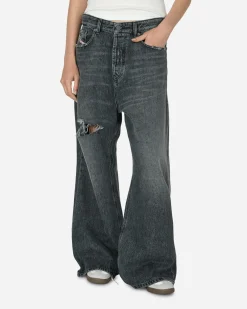 Diesel Pants^1996 D-Sire Straight Jeans Black / Dark Grey