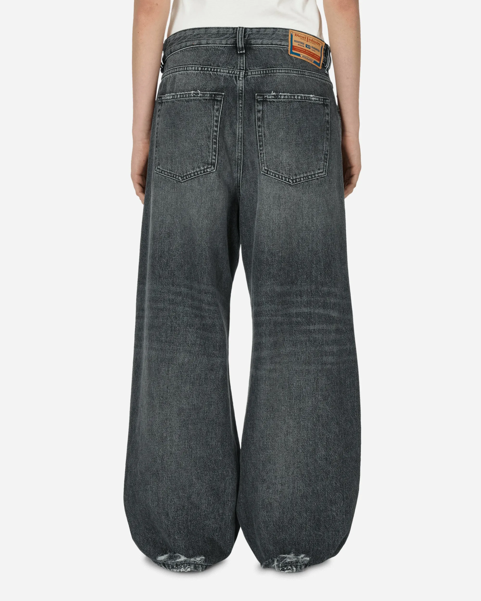 Diesel Pants^1996 D-Sire Straight Jeans Black / Dark Grey