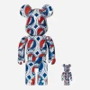 Medicom Home^100%+400% Grateful Dead - Steal Your Face Be@rbrick Multicolor