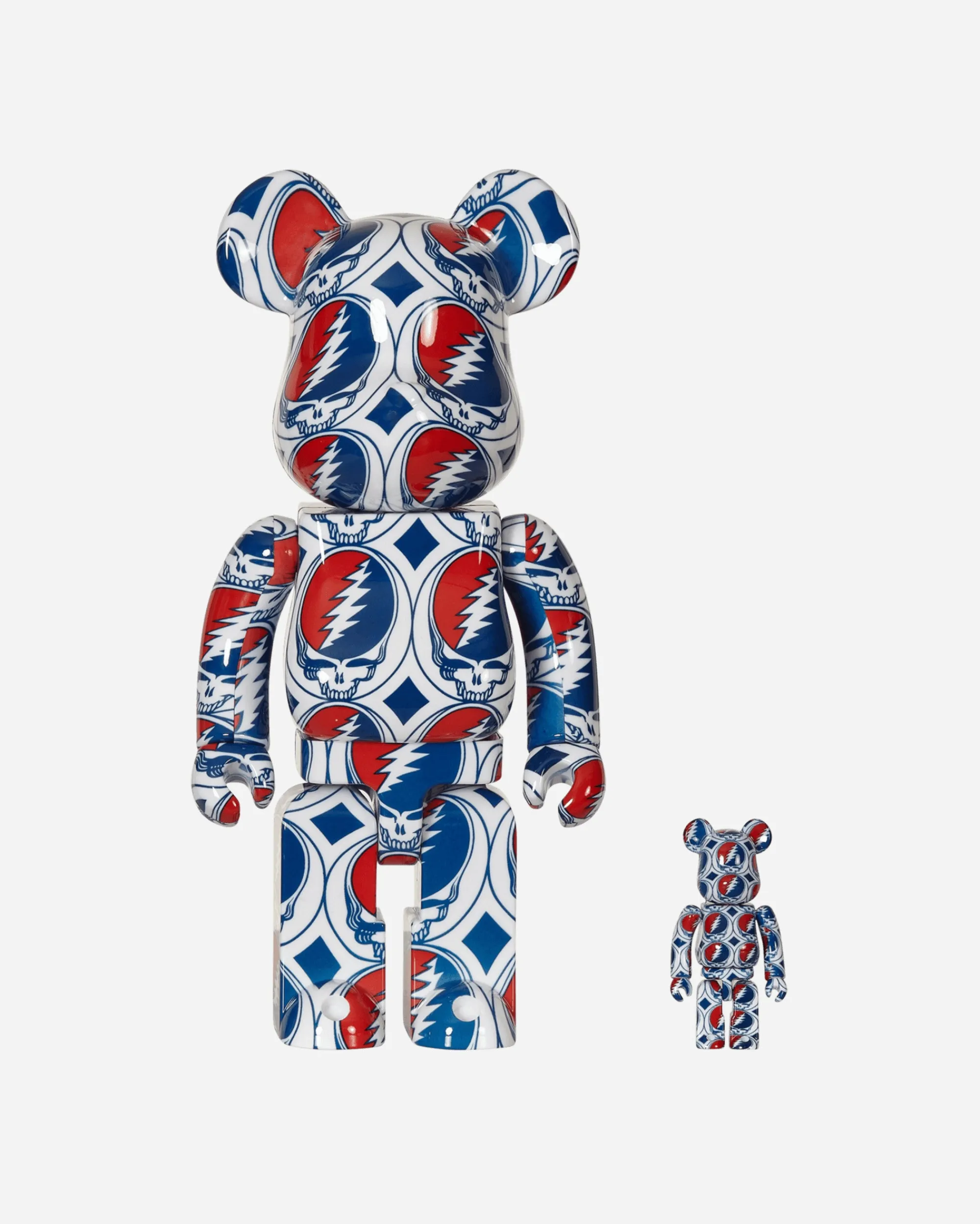 Medicom Home^100%+400% Grateful Dead - Steal Your Face Be@rbrick Multicolor