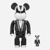 Medicom Home^100%+400% Kiss Demon Chrome Be@rbrick Multicolor
