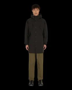 Gramicci Coats And Jackets^3 Layer Big Flap Coat Black