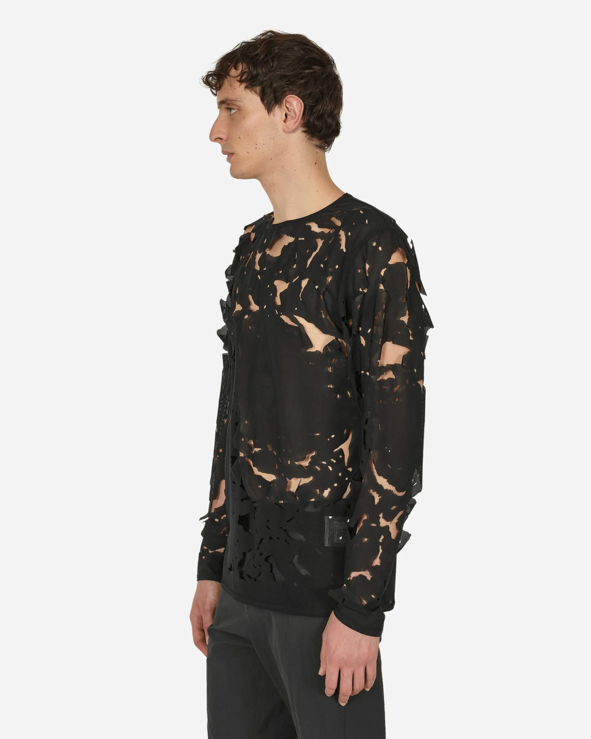 Post Archive Faction (PAF) T-Shirts^6.0 Long Sleeve Tee Left Black