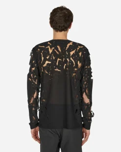 Post Archive Faction (PAF) T-Shirts^6.0 Long Sleeve Tee Left Black