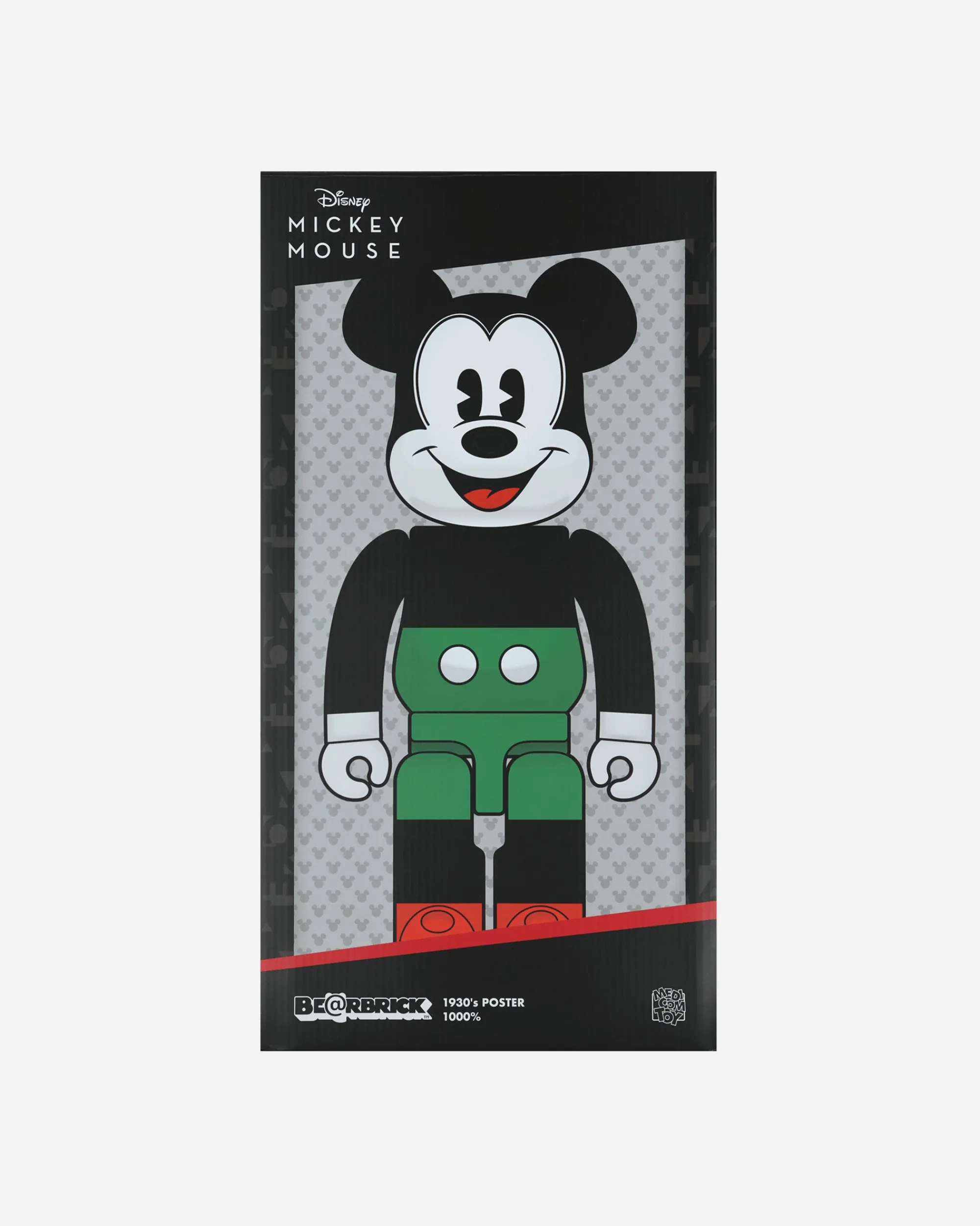 Medicom Home^1000% Mickey Mouse 1930's Poster Be@rbrick Multicolor