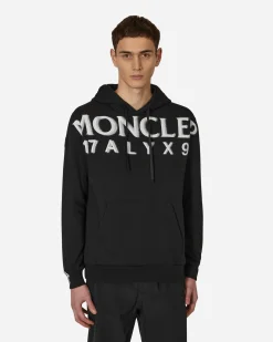 Moncler Genius Sweatshirts^6 Moncler 1017 ALYX 9SM Hooded Sweatshirt Black