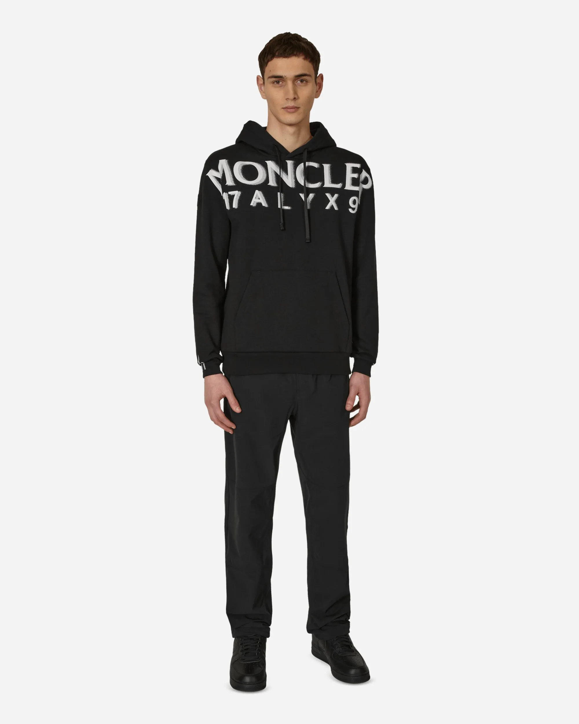 Moncler Genius Sweatshirts^6 Moncler 1017 ALYX 9SM Hooded Sweatshirt Black