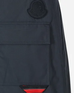 Moncler Genius Pants^2 Moncler 1952 Cotton Blend Trousers Blue