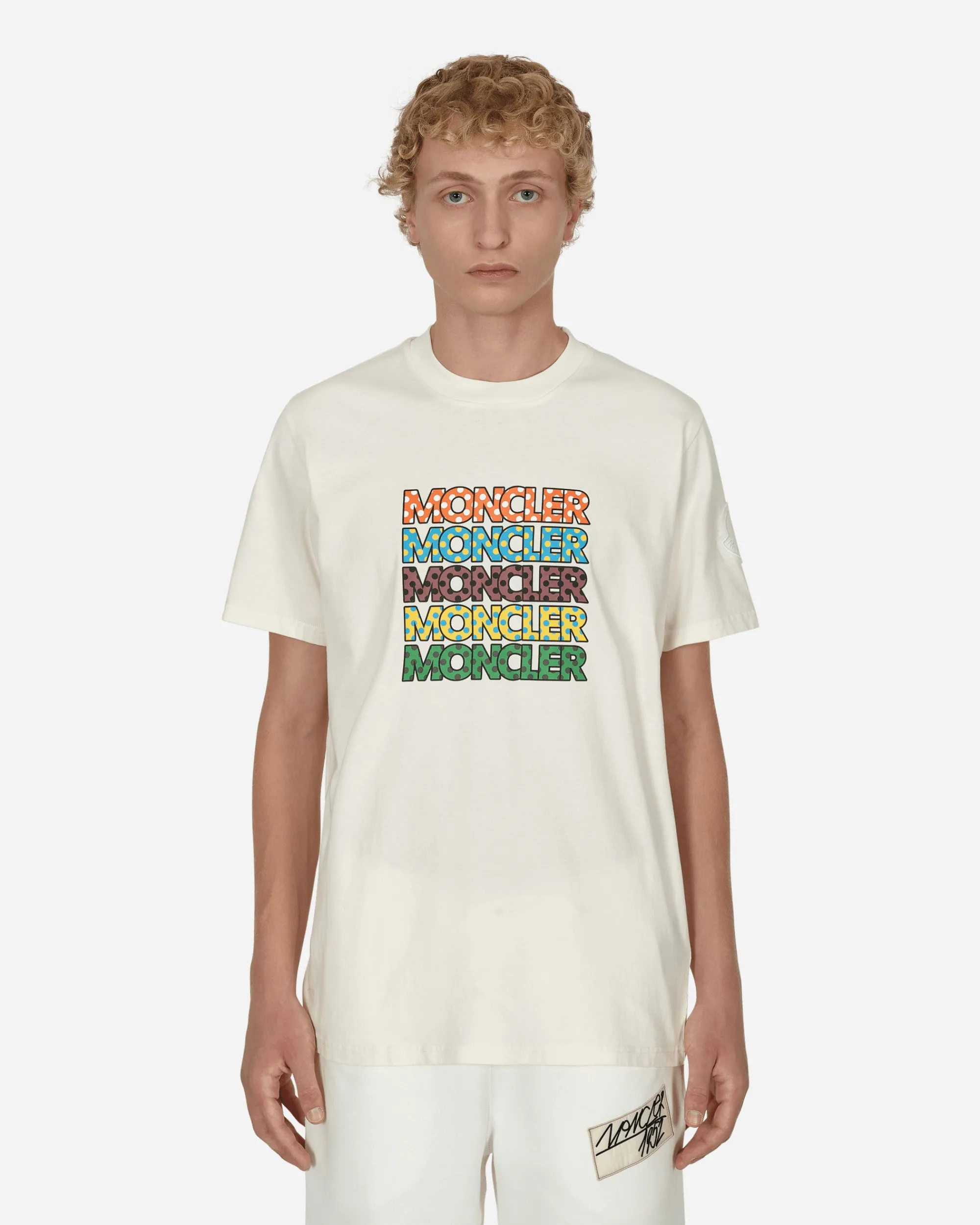 Moncler Genius T-Shirts^2 Moncler 1952 T-Shirt Beige