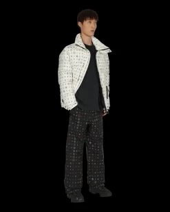 Moncler Grenoble Pants^3 Padded Pants Black