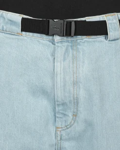 Moncler Genius Pants^1 Moncler JW Anderson Bleached Jeans Blue