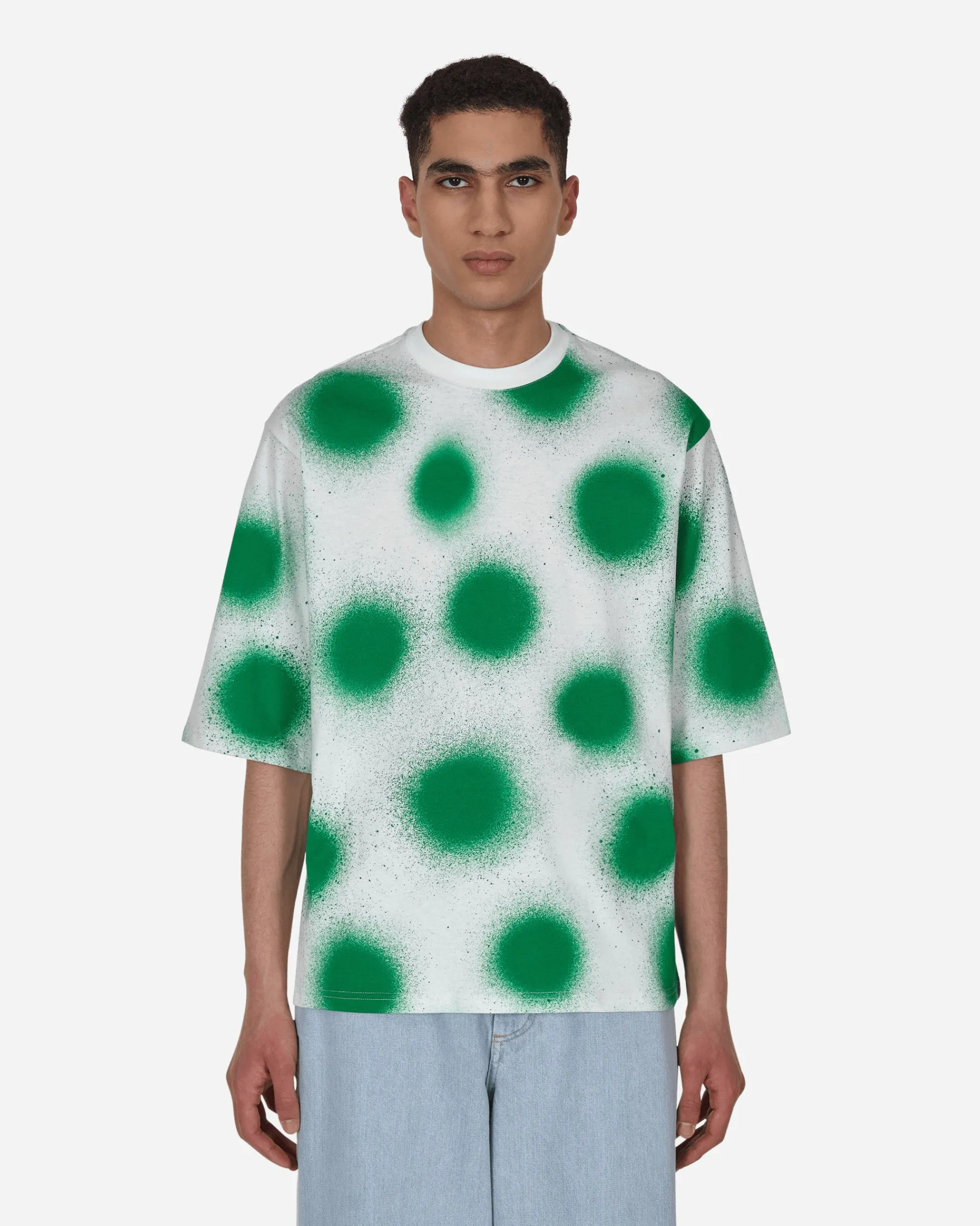 Moncler Genius T-Shirts^1 Moncler JW Anderson Printed T-Shirt White