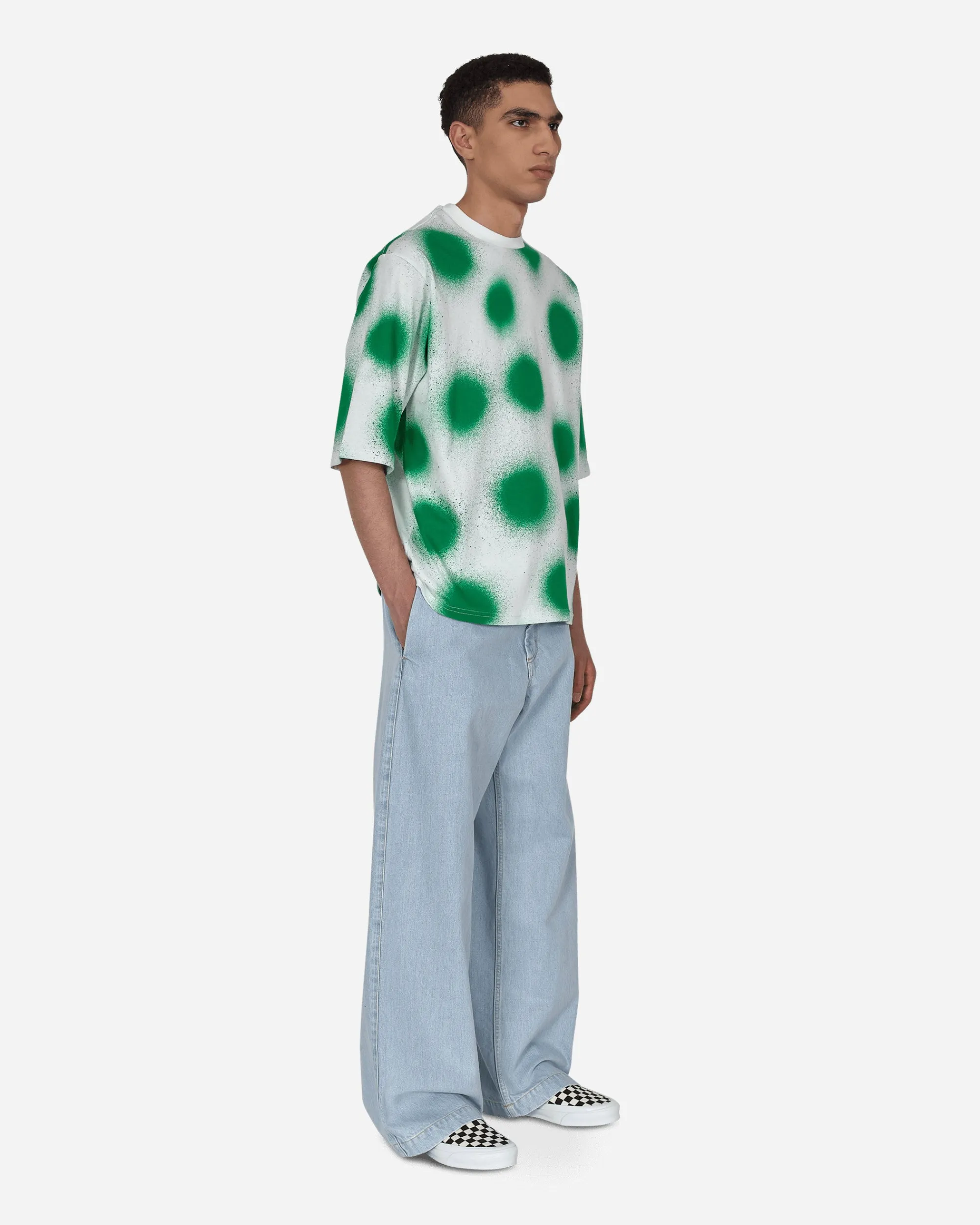 Moncler Genius T-Shirts^1 Moncler JW Anderson Printed T-Shirt White