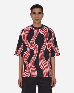 Moncler Genius T-Shirts^1 Moncler JW Anderson Printed T-Shirt Black