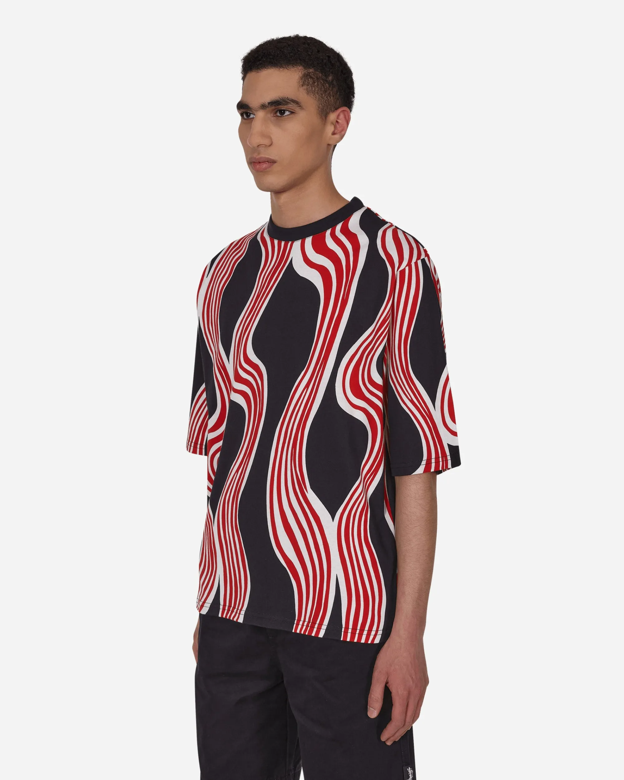 Moncler Genius T-Shirts^1 Moncler JW Anderson Printed T-Shirt Black