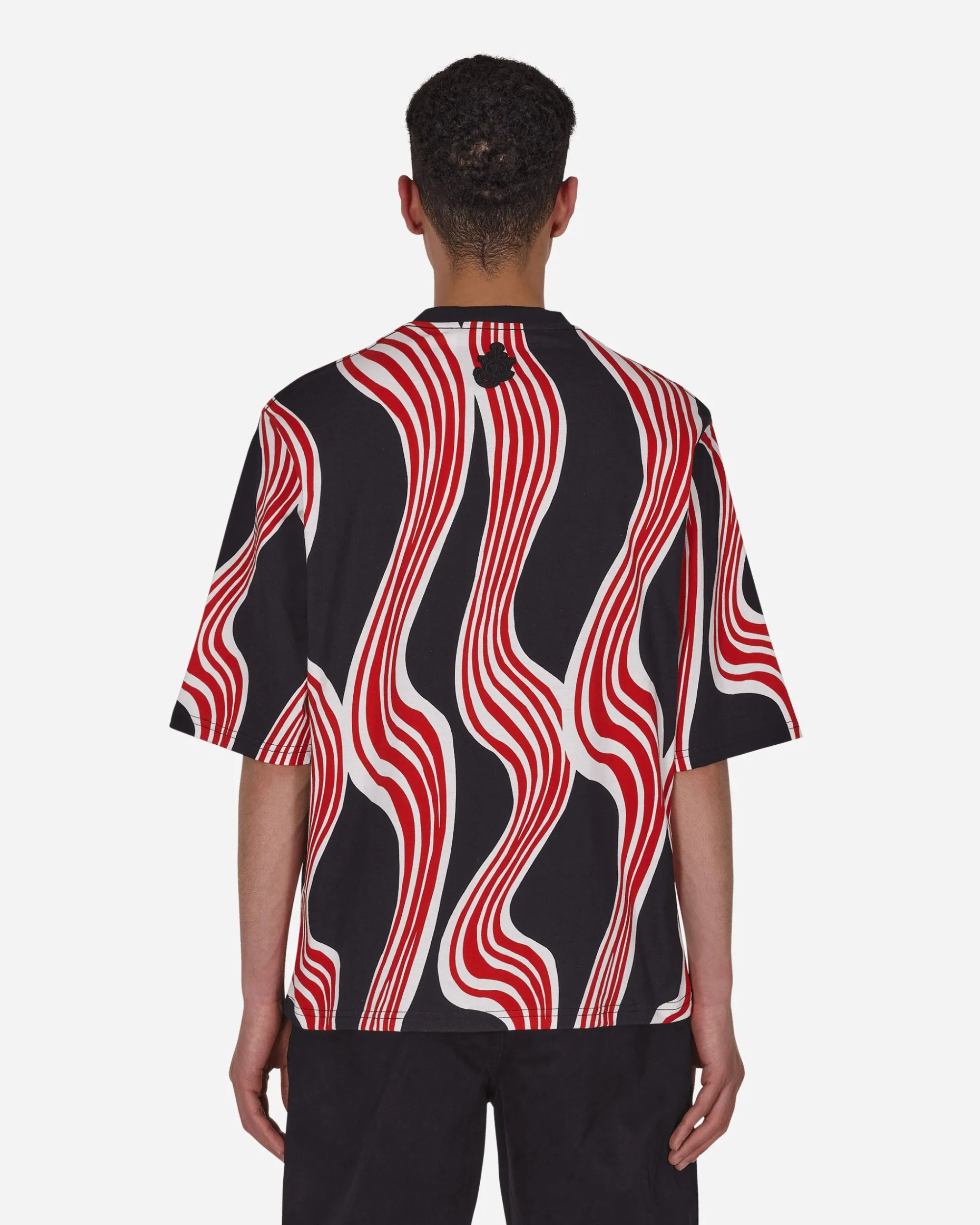 Moncler Genius T-Shirts^1 Moncler JW Anderson Printed T-Shirt Black
