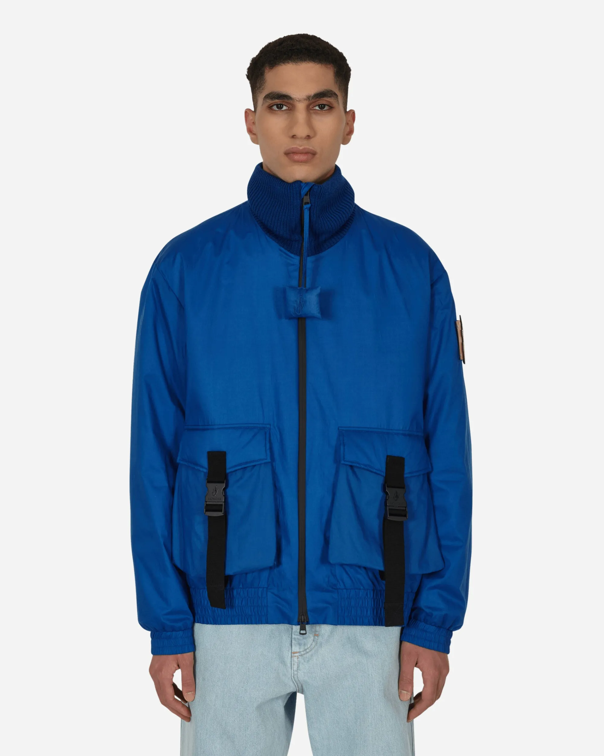 Moncler Genius Coats And Jackets^1 Moncler JW Anderson Skiddaw Down Jacket Blue