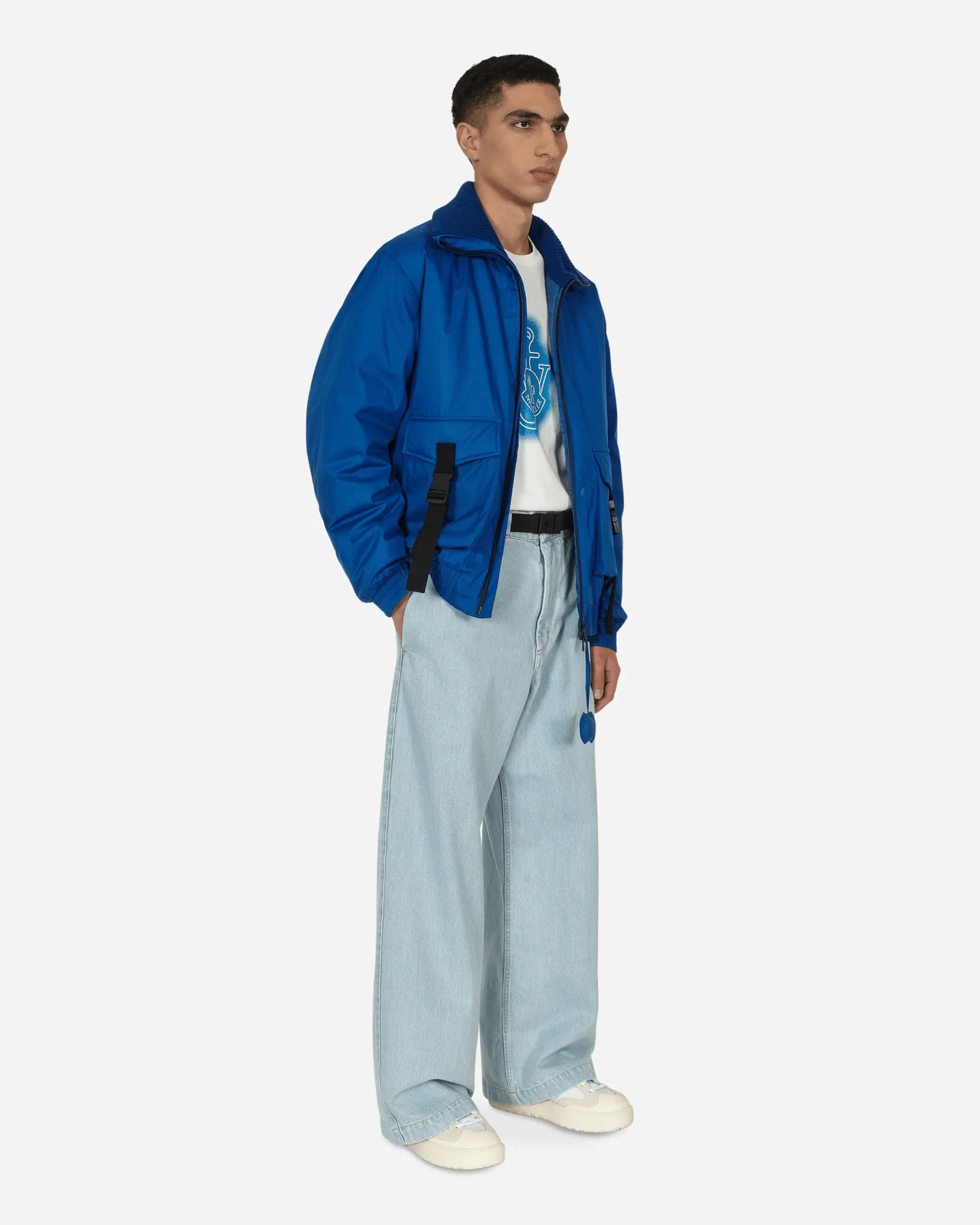 Moncler Genius Coats And Jackets^1 Moncler JW Anderson Skiddaw Down Jacket Blue