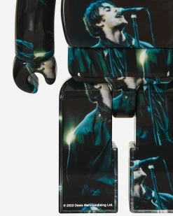 Medicom Home^100%+400% Oasis Knebworth 1996 - Liam Gallagher Be@rbrick Multicolor