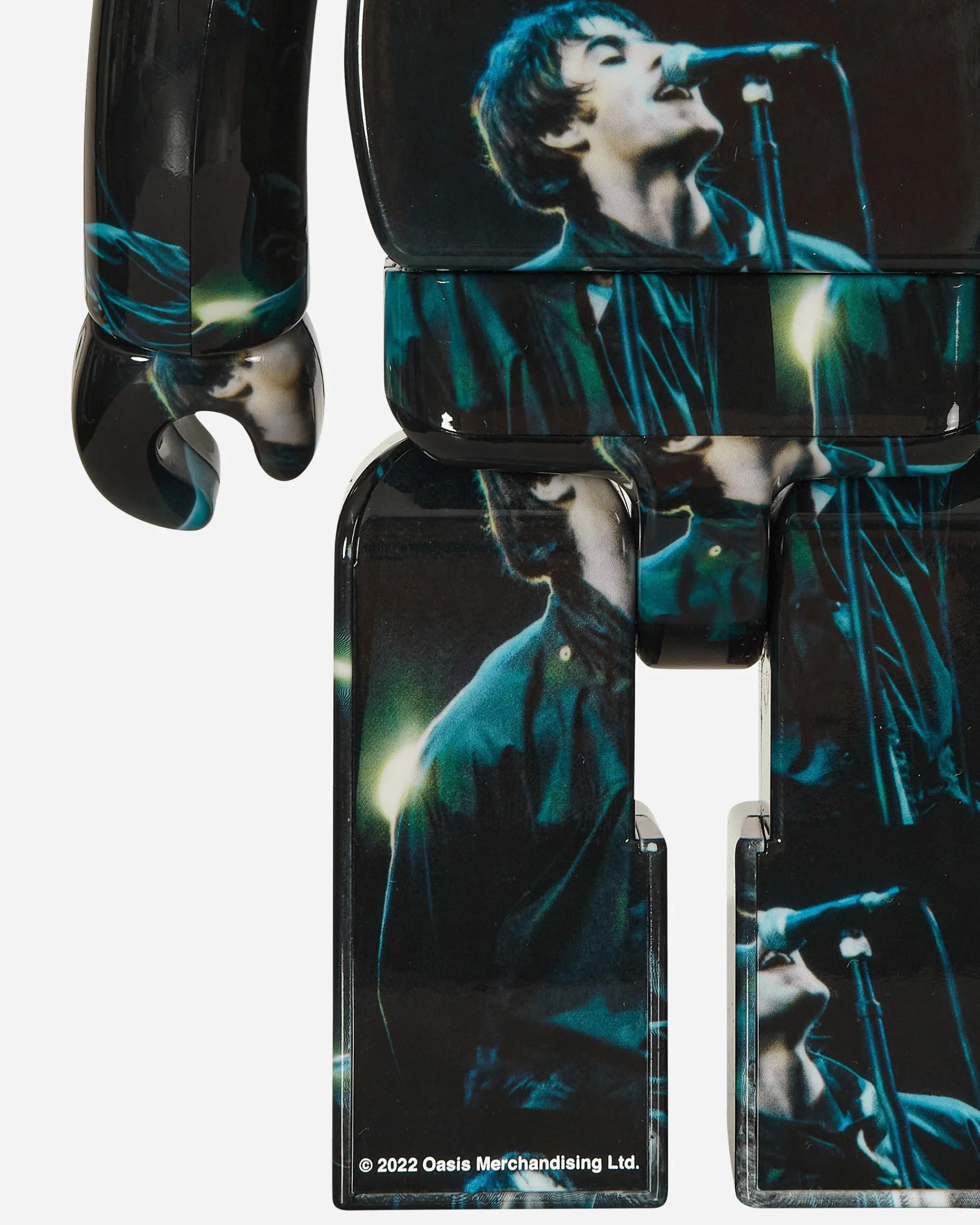 Medicom Home^100%+400% Oasis Knebworth 1996 - Liam Gallagher Be@rbrick Multicolor