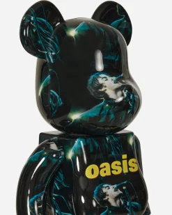 Medicom Home^100%+400% Oasis Knebworth 1996 - Liam Gallagher Be@rbrick Multicolor