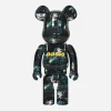 Medicom Home^1000% Oasis Knebworth 1996 - Liam Gallagher Be@rbrick Multicolor