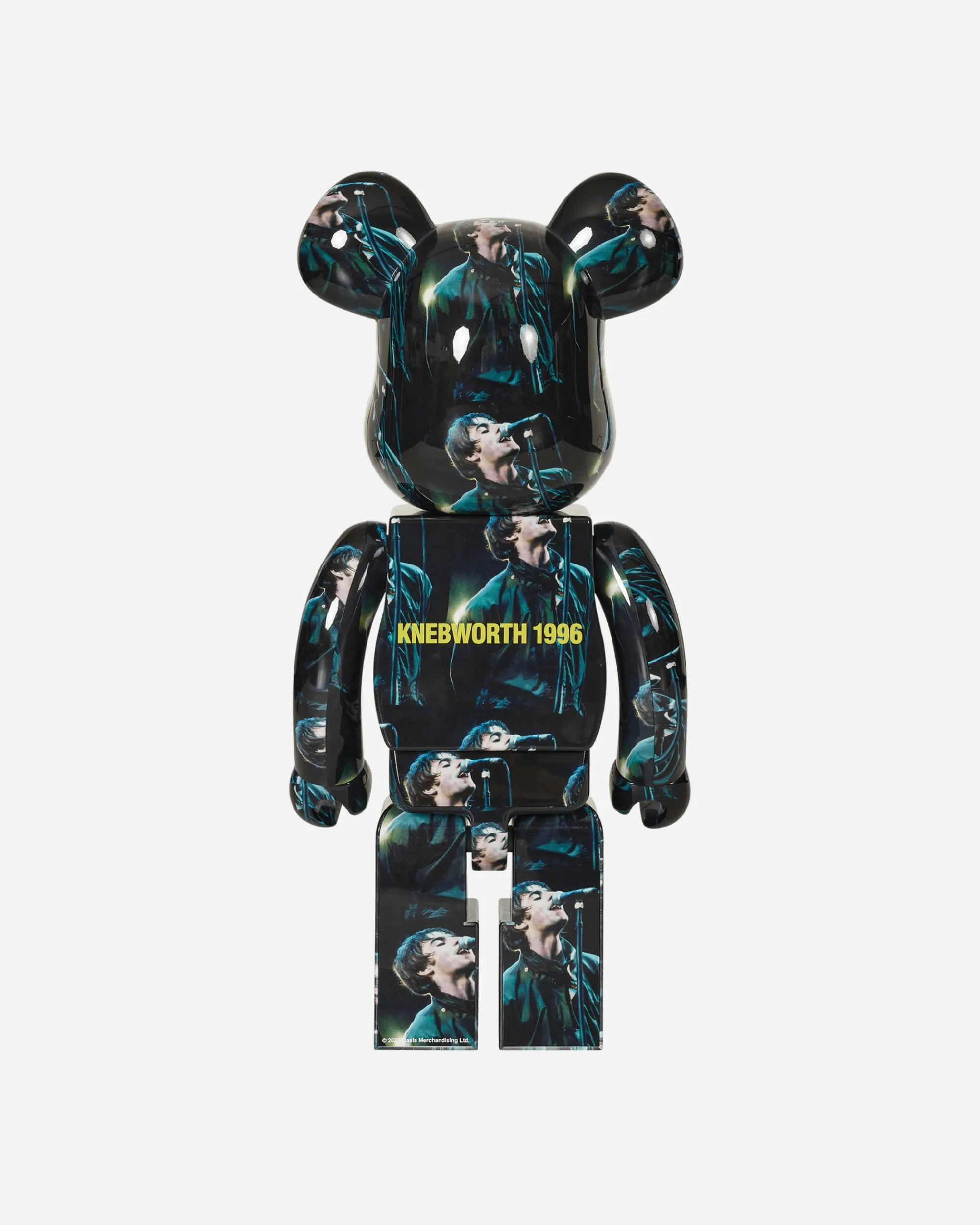 Medicom Home^1000% Oasis Knebworth 1996 - Liam Gallagher Be@rbrick Multicolor