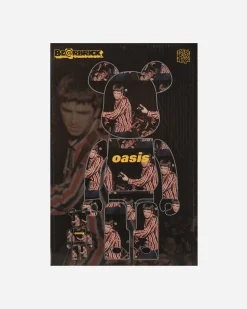 Medicom Home^100%+400% Oasis Knebworth 1996 - Noel Gallagher Be@rbrick Multicolor