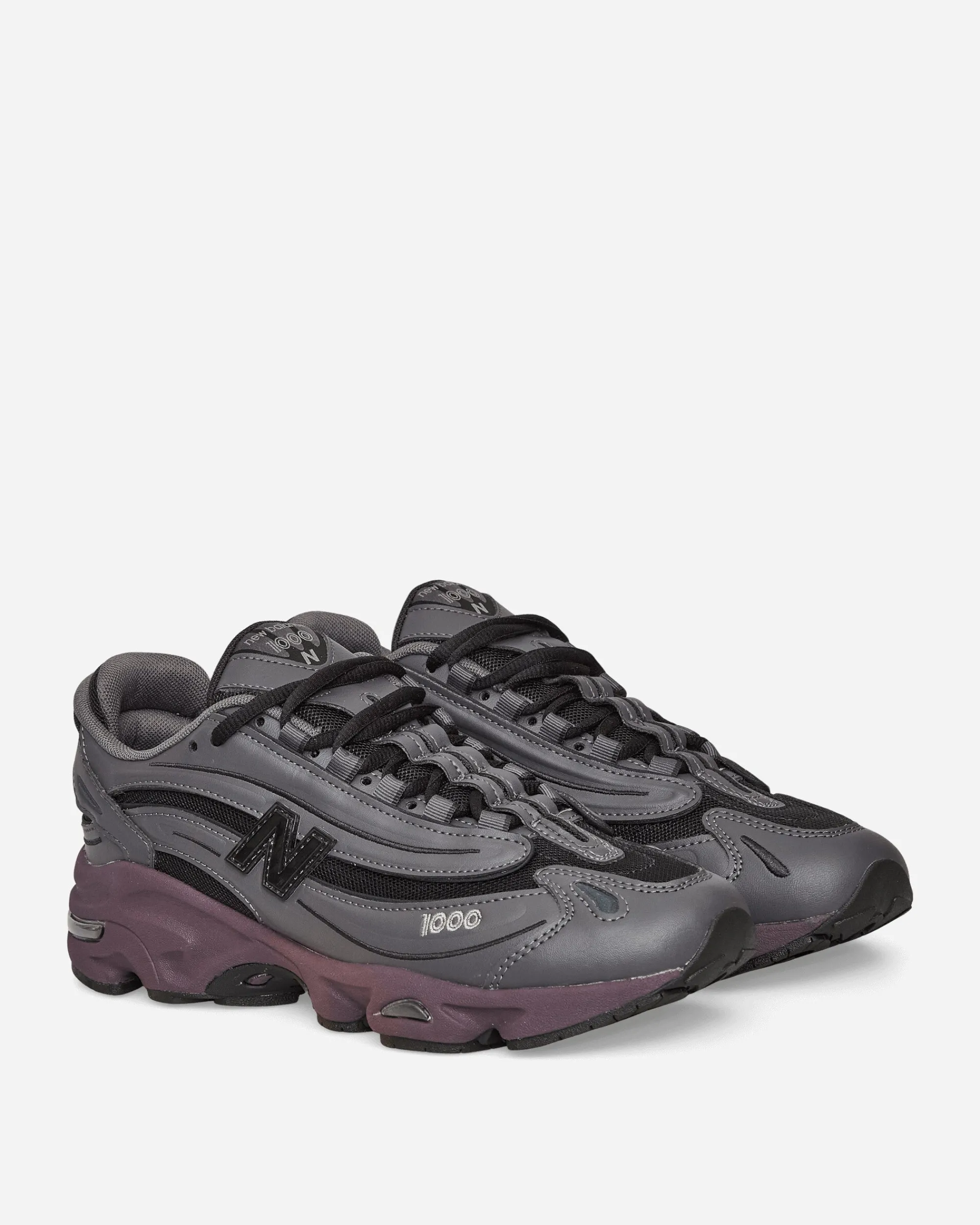 New Balance Sneakers·Low|Sneakers^1000 Sneakers Magnet / Plum Brown