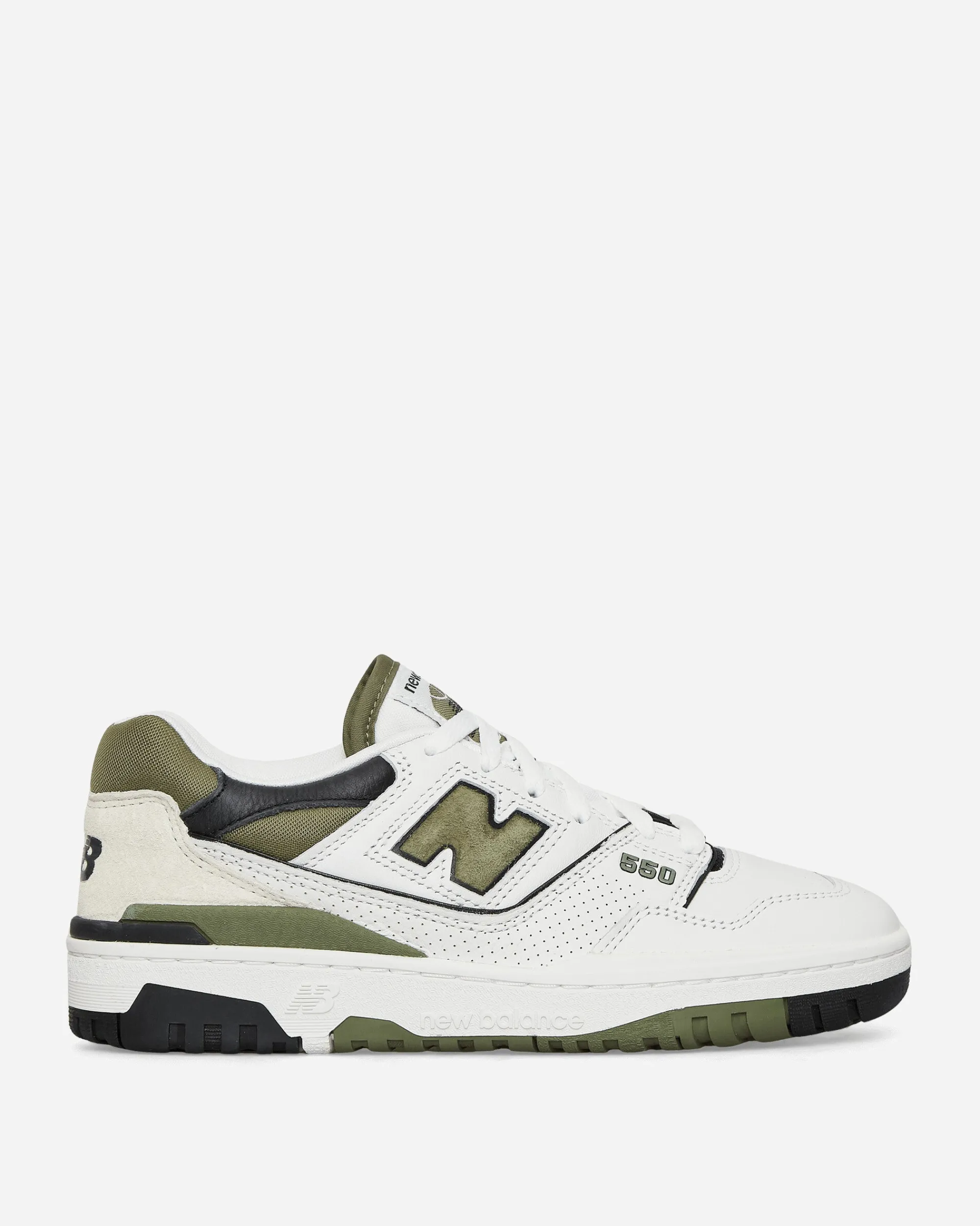 New Balance Sneakers·Low|Sneakers^550 Sneakers White / Dark Olivine / Black