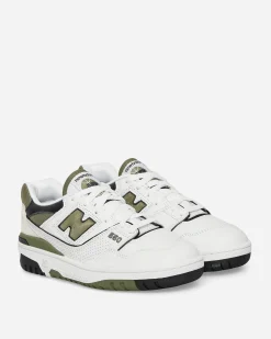 New Balance Sneakers·Low|Sneakers^550 Sneakers White / Dark Olivine / Black