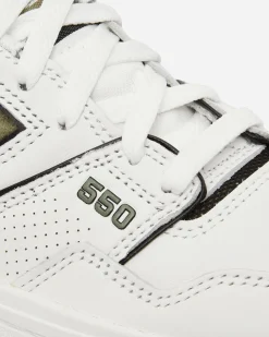 New Balance Sneakers·Low|Sneakers^550 Sneakers White / Dark Olivine / Black
