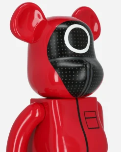 Medicom Home^1000% Squid Game Guard Circle Be@rbrick Multicolor