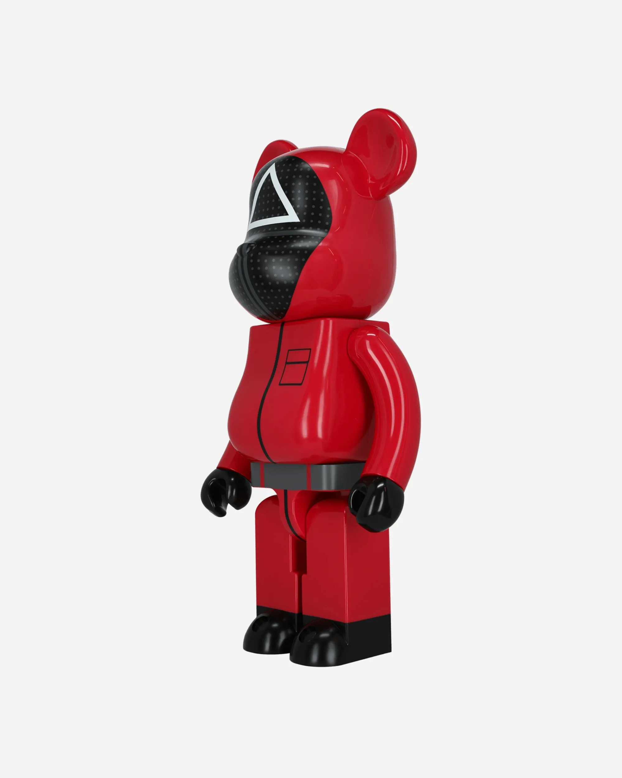Medicom Home^1000% Squid Game Guard Triangle Be@rbrick Multicolor