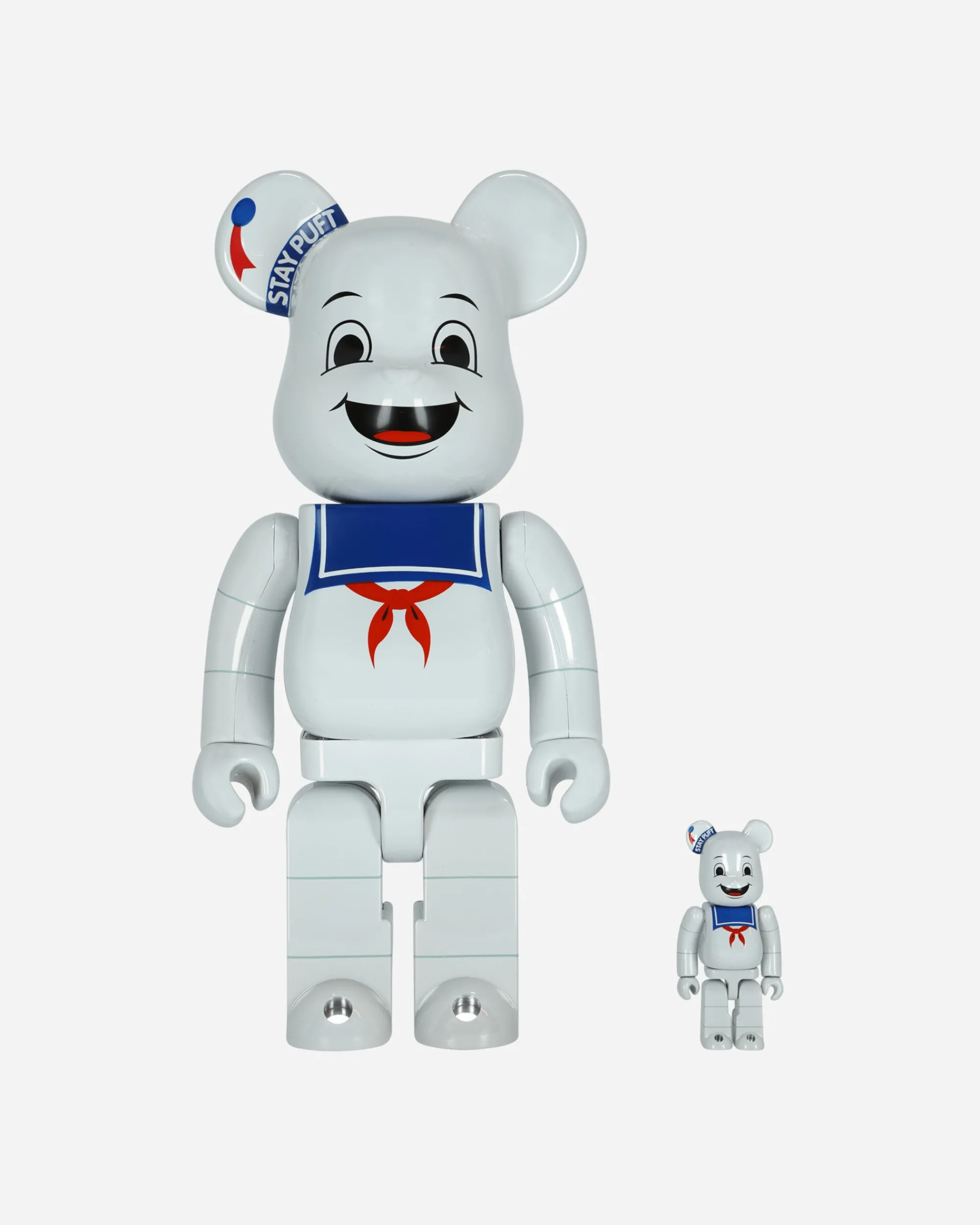 Medicom Home^100%+400% Stay Puft Marshmallow Man Be@rbrick White