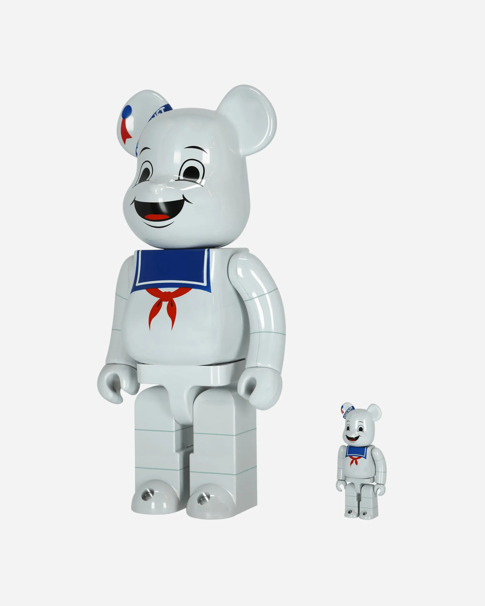 Medicom Home^100%+400% Stay Puft Marshmallow Man Be@rbrick White