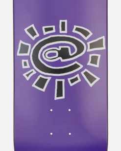 Always Do What You Should Do Skateboarding^@ Sun Skateboard Deck 8.5 Purple